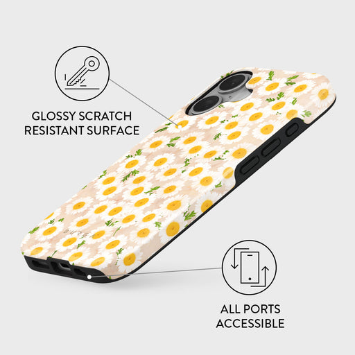 Pure Bliss - Daisy iPhone 16 Case 3