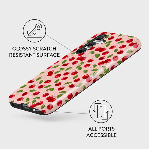 Afternoon Treat - Cherry Samsung Galaxy A55 Case 3