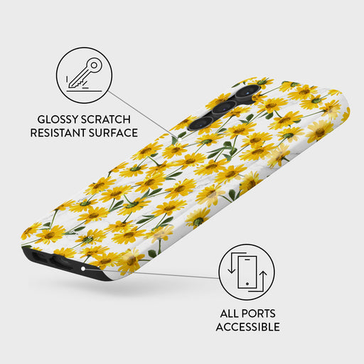 Summer Scent - Yellow Flower Samsung Galaxy S23 FE Case 3
