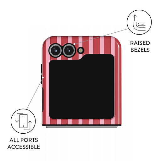 Strawberry Jam - Samsung Galaxy Z Flip 6 Case 3