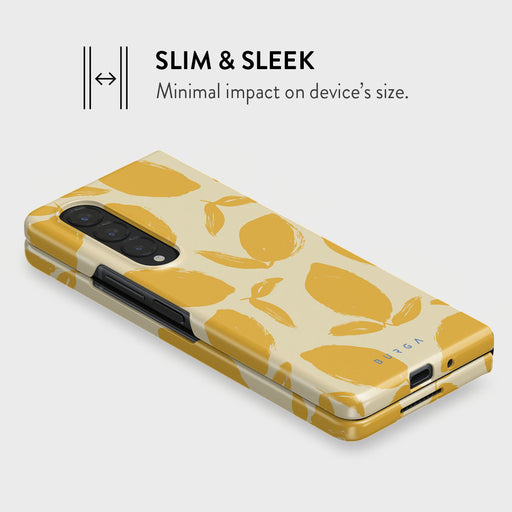 Lemon Tart - Samsung Galaxy Z Fold 4 Case 4