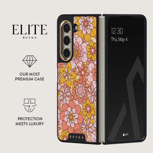Garden Brunch - Floral Samsung Galaxy Z Fold 5 Case 2