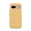 Tuscan Sun - Yellow Plaid Google Pixel 8a Case 1