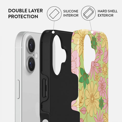 Amalfi Coast - Colorful Floral iPhone 16 Plus Case 2