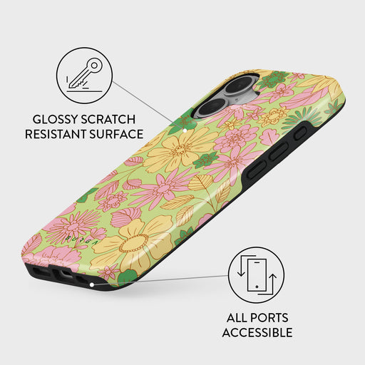 Amalfi Coast - Colorful Floral iPhone 16 Plus Case 3