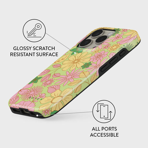 Amalfi Coast - Colorful Floral iPhone 16 Pro Max Case 3