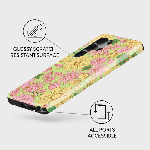 Amalfi Coast - Colorful Floral Samsung Galaxy S25 Ultra Case 3