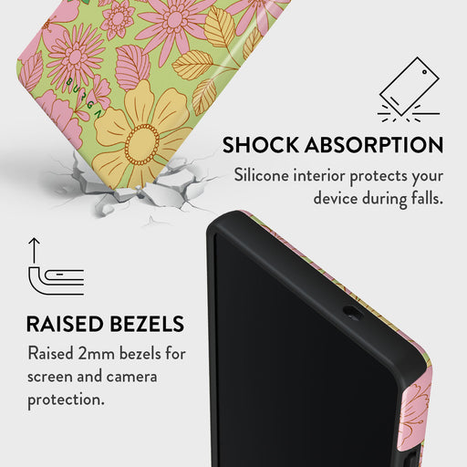 Amalfi Coast - Colorful Floral Samsung Galaxy S25 Ultra Case 4