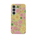 Amalfi Coast - Colorful Floral Samsung Galaxy S24 Plus Case