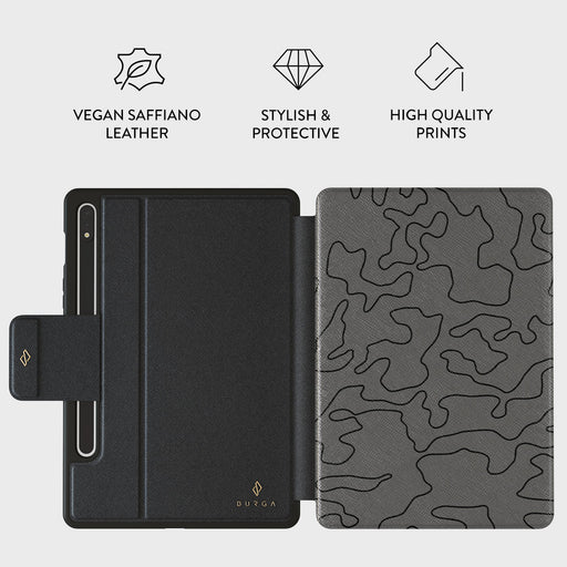 Black Rock - Samsung Galaxy Tab S9+ Case 2