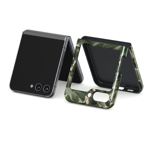 So Lush - Bannana Leaves Samsung Galaxy Z Flip 5 Case 11