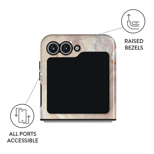 Serene Sunset - Chic Samsung Galaxy Z Flip 6 Case 3