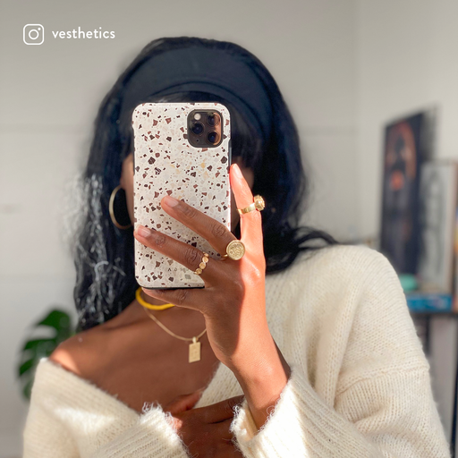 Distant Noise - Terazzo iPhone 15 Plus Case 27