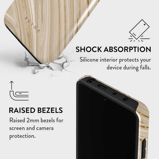Full Glam - Beige Xiaomi Redmi Note 12 Pro 5G Case 4