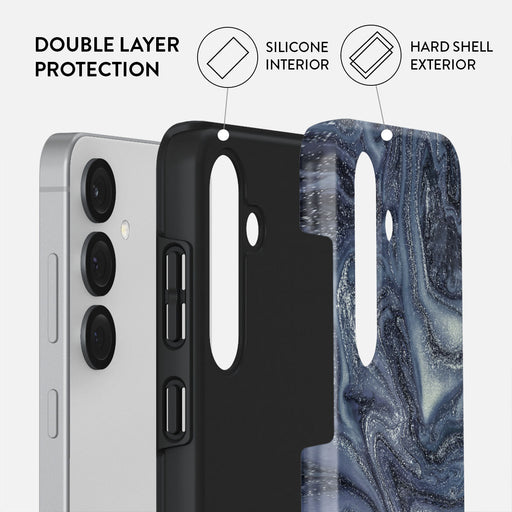 Navy Trench - Blue Samsung Galaxy S25 Case 2