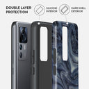 Navy Trench - Blue Xiaomi 12T Pro Case 2