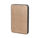 Simply Cream - Quilted - Magnetic Power Bank 1