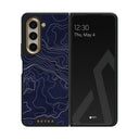 Drifting Shores - Line Art Samsung Galaxy Z Fold 5 Case 1