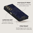 Drifting Shores - Line Art Samsung Galaxy Z Fold 5 Case 5