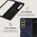 Drifting Shores - Line Art Samsung Galaxy Z Fold 5 Case 6