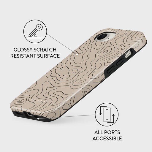 Wild Terrain - Minimalist iPhone 16e Case 3