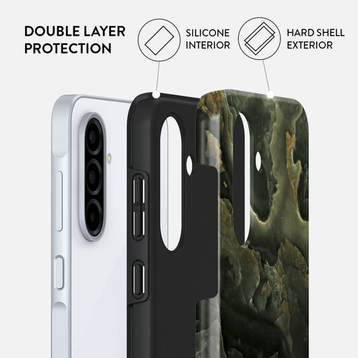 Misty Forest - Green Marble Samsung Galaxy A56 5G Case 2