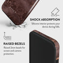Fire Wood - Brown Marble iPhone 15 Plus Case 8