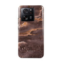 Fire Wood - Brown Marble Xiaomi 13T Pro Case