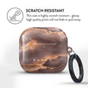 Fire Wood - Brown Marble AirPods 4 Case 4