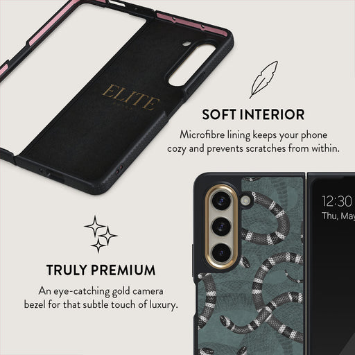 Constant Danger - Cool Samsung Galaxy Z Fold 5 Case 6