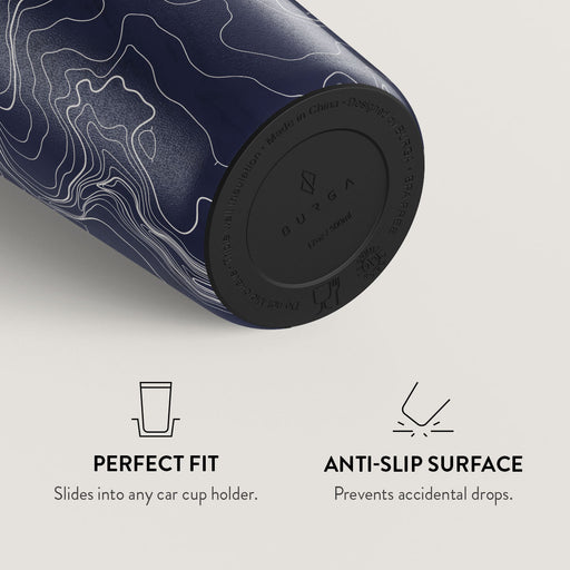 Drifting Shores - Line Art Travel Mug 12