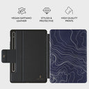 Drifting Shores - Line Art Samsung Galaxy Tab S9 Case 2