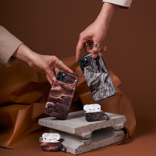 Fire Wood - Brown Marble AirPods 4 Case 7