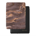 Fire Wood - Brown Marble Kindle Paperwhite (11th Gen) Case 1