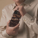 Fire Wood - Brown Marble iPhone 15 Case 23