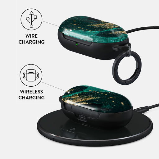 Emerald Pool - Elegant Samsung Galaxy Buds Plus Case 3