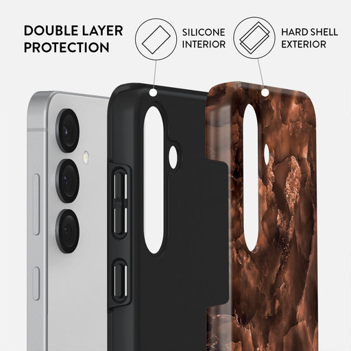 Toasted Chestnut - Brown Samsung Galaxy S25 Case 2