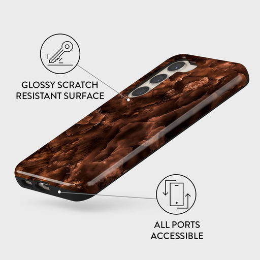 Toasted Chestnut - Brown Samsung Galaxy S23 Case 7