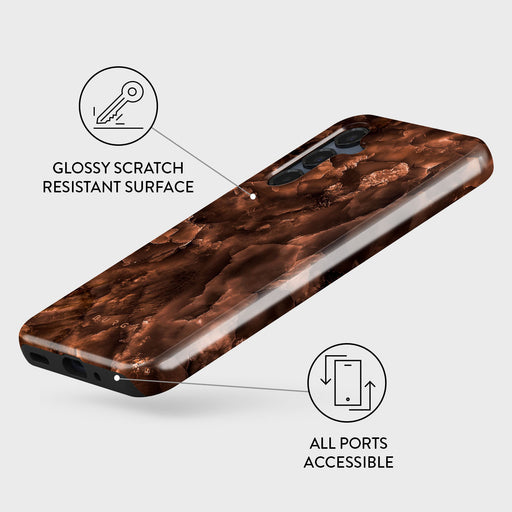 Toasted Chestnut - Brown Samsung Galaxy A16 Case 3