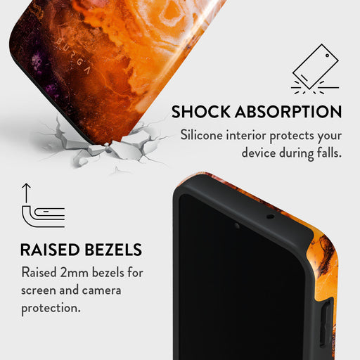 Pumpkin Spice - Orange Samsung Galaxy A25 Case 4