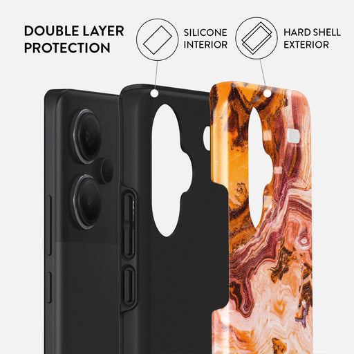 Pumpkin Spice - Orange Xiaomi Redmi Note 13 Pro+ 5G Case 2