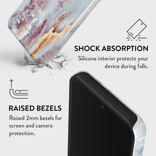 Frozen Leaves - Cute Marble Xiaomi 15 Case 4