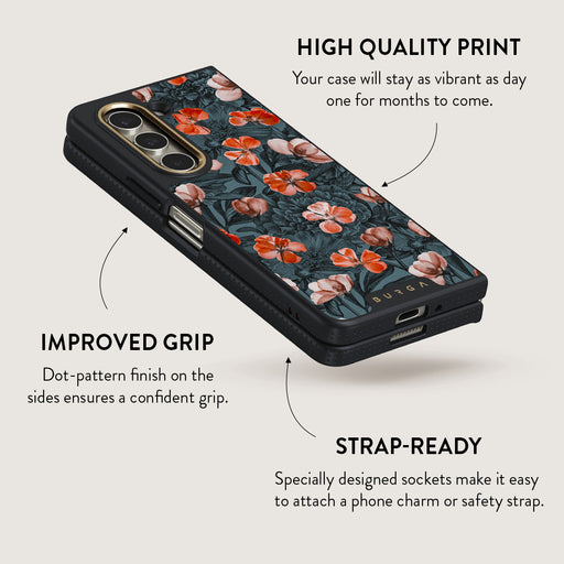 No Rain No Flowers - Samsung Galaxy Z Fold 5 Case 5