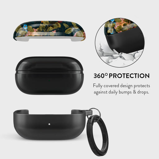 Bloomy Garden - Vintage Samsung Galaxy Buds Pro Case 2