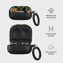 Bloomy Garden - Vintage Samsung Galaxy Buds Pro Case 4