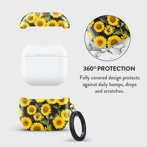 Sunflower Glimmer - AirPods 4 Case 2