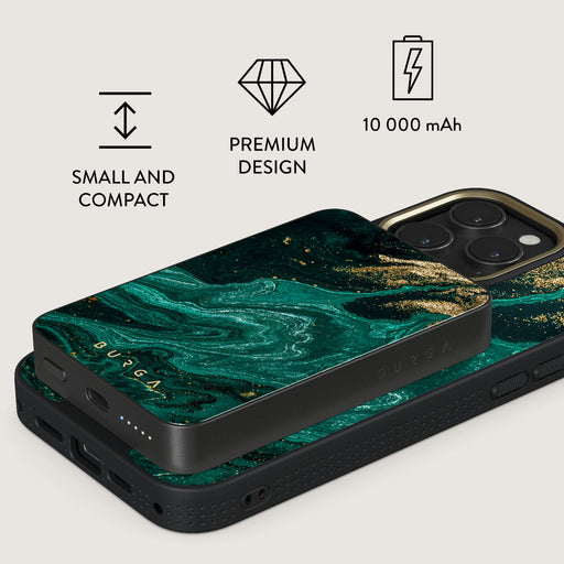 Emerald Pool - Elegant Magnetic Power Bank 12