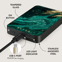 Emerald Pool - Elegant Magnetic Power Bank 15