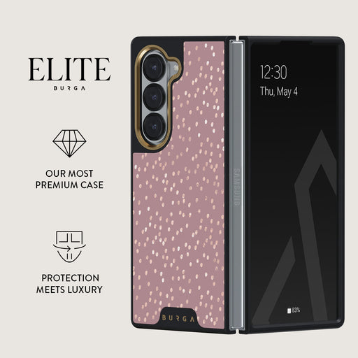Hot Cocoa - Spotted Samsung Galaxy Z Fold 6 Case 2