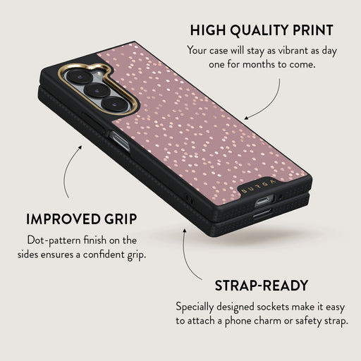 Hot Cocoa - Spotted Samsung Galaxy Z Fold 6 Case 5
